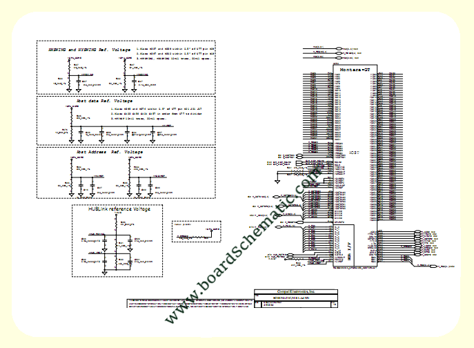 Toshiba Satellite A30 Board Board Schematic Diagram